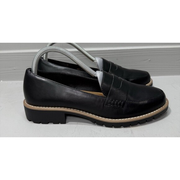 Dolce Vita Black Loafers - Picture 5 of 7